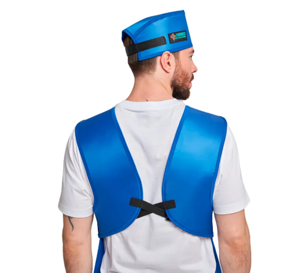 Амико фартук рентгенозащитный односторонний со стойкой (резина, 0,25Pb)  4