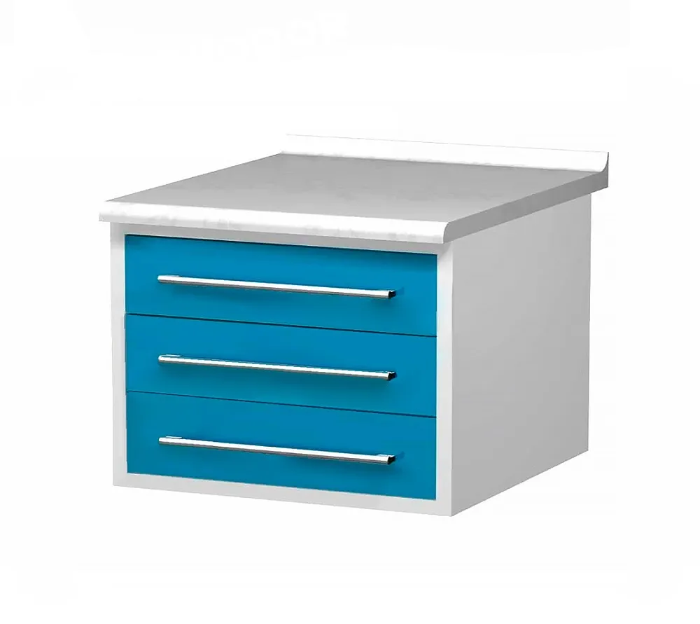 arkodor ar-t01 металлическая настенная тумба с тремя выдвижными ящиками