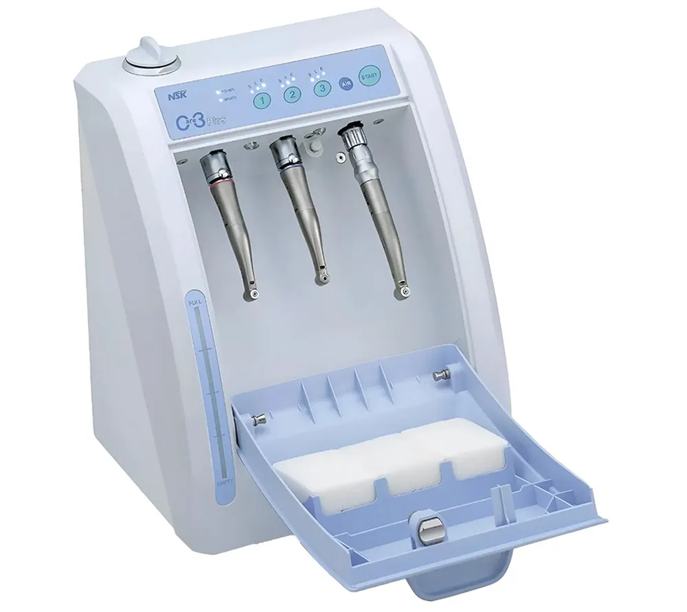 nsk nakanishi care3 plus c1 аппарат для чистки и смазки наконечников: 1 порт вращения и 2 стандартны