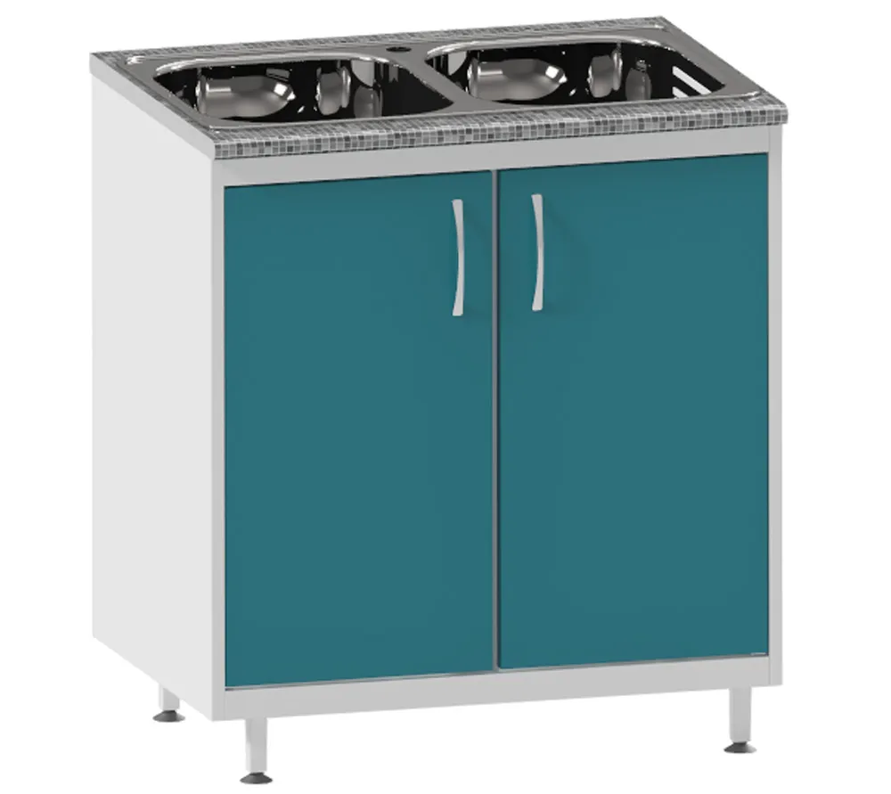 взмо тм2м-20-мд тумба медицинская (станд. со столешницей и мойкой)