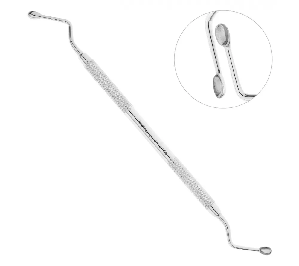 hlw hemingway ложка кюретажная овальная, 4,0 мм