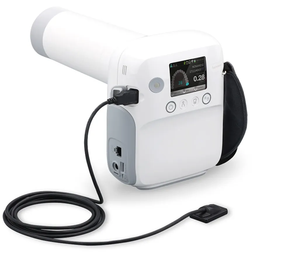 Genoray PORT-X IV All-In-One портативный высокочастотный интраоральный рентгеновский аппарат с интегрированным датчиком  3