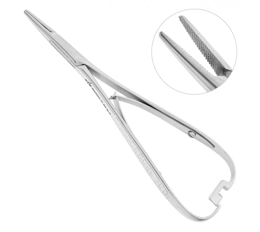 hlw матье (mathieu) хирургический иглодержатель, 140 мм