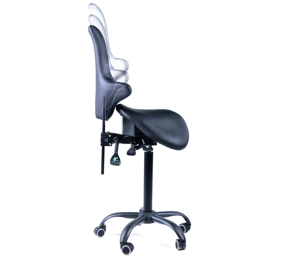 gravitonus ezduo back двойное ортопедическое кресло-седло со спинкой  6