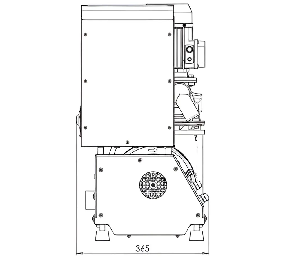 cattani turbo-smart а аспирационная система влажного типа для 3 установок, 1400 л/мин  6