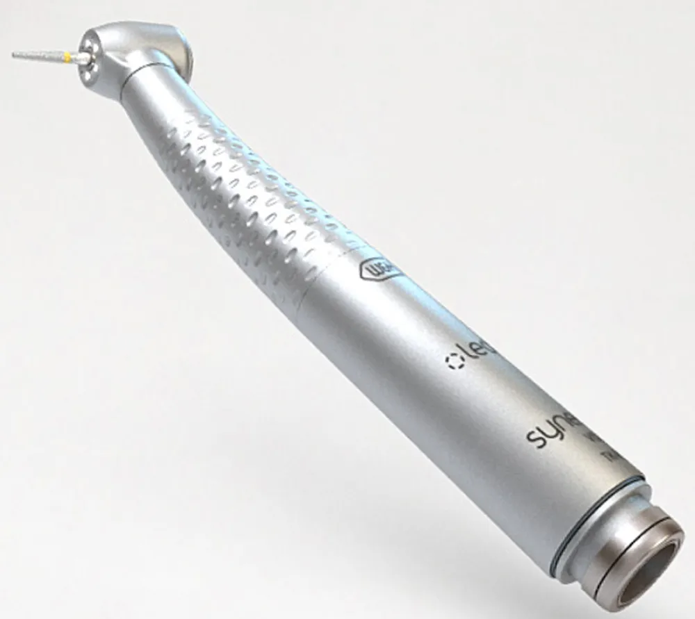 w&h dentalwerk synea vision tk-100 lm турбинный наконечник с подсветкой, пятиточечным спреем  3