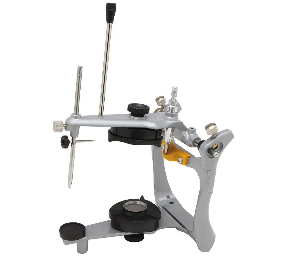 asa dental 5032 артикулятор в комплекте с лицевой дугой, прикусными вилками и столиком  2