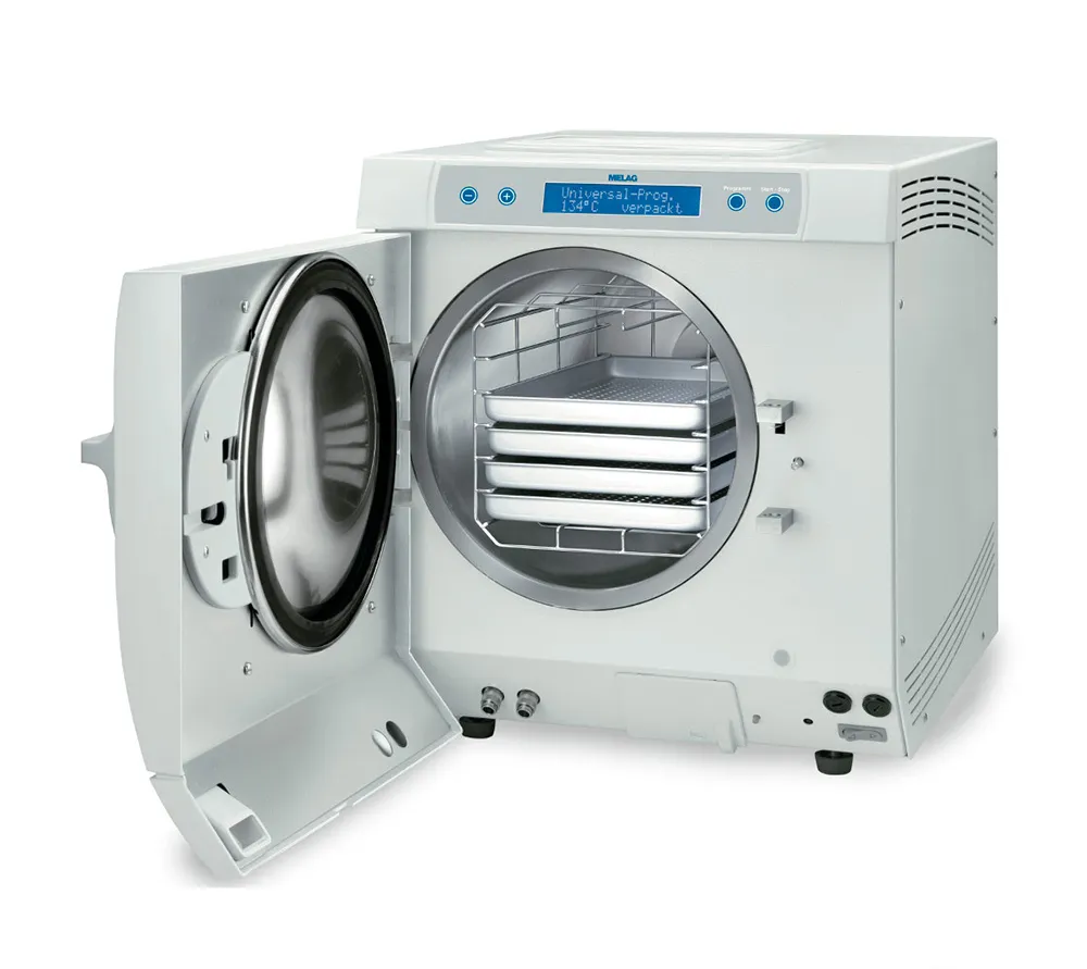 melag vacuklav 24 bl+ автоклав pro-class с подключением к водопроводу, объем: 29 л  2