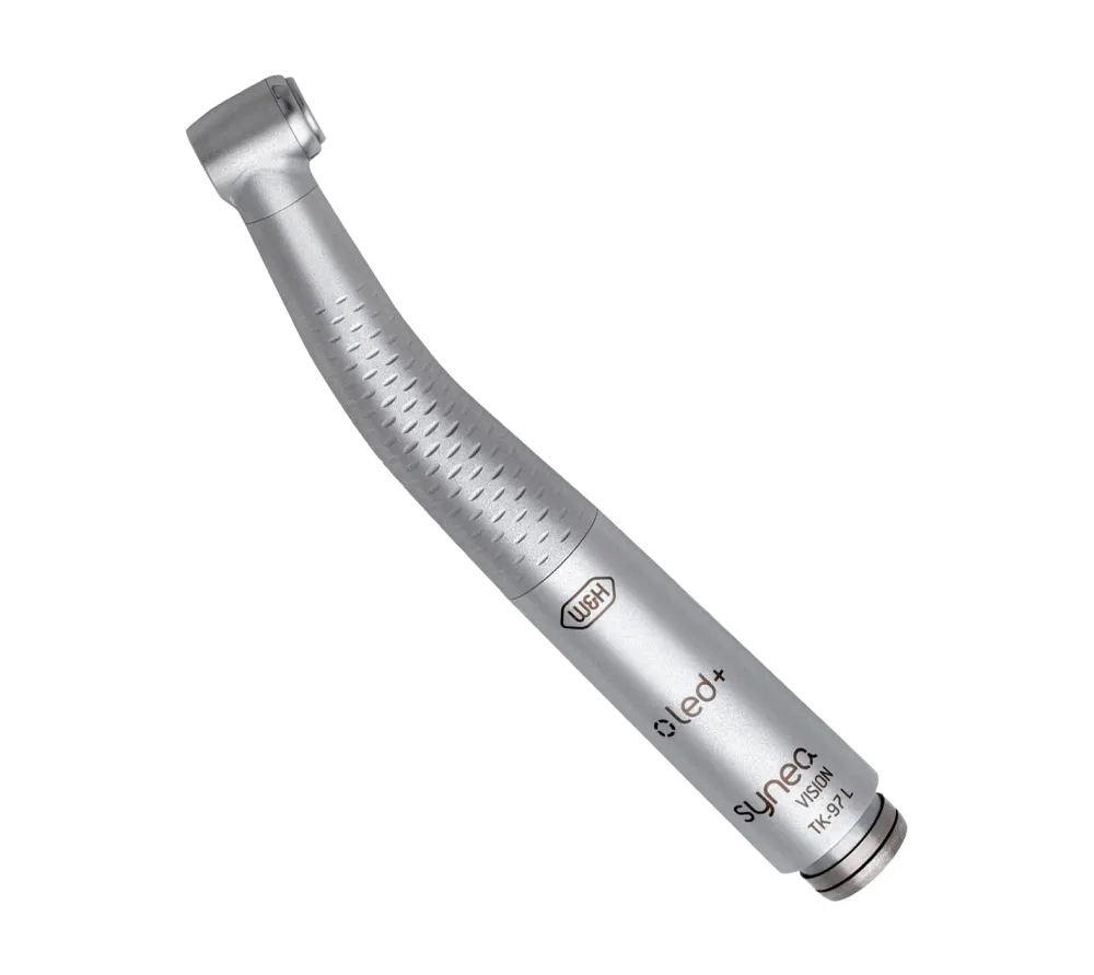 w&h dentalwerk synea vision tk-97 l турбинный наконечник с подсветкой, пятиточечным спреем