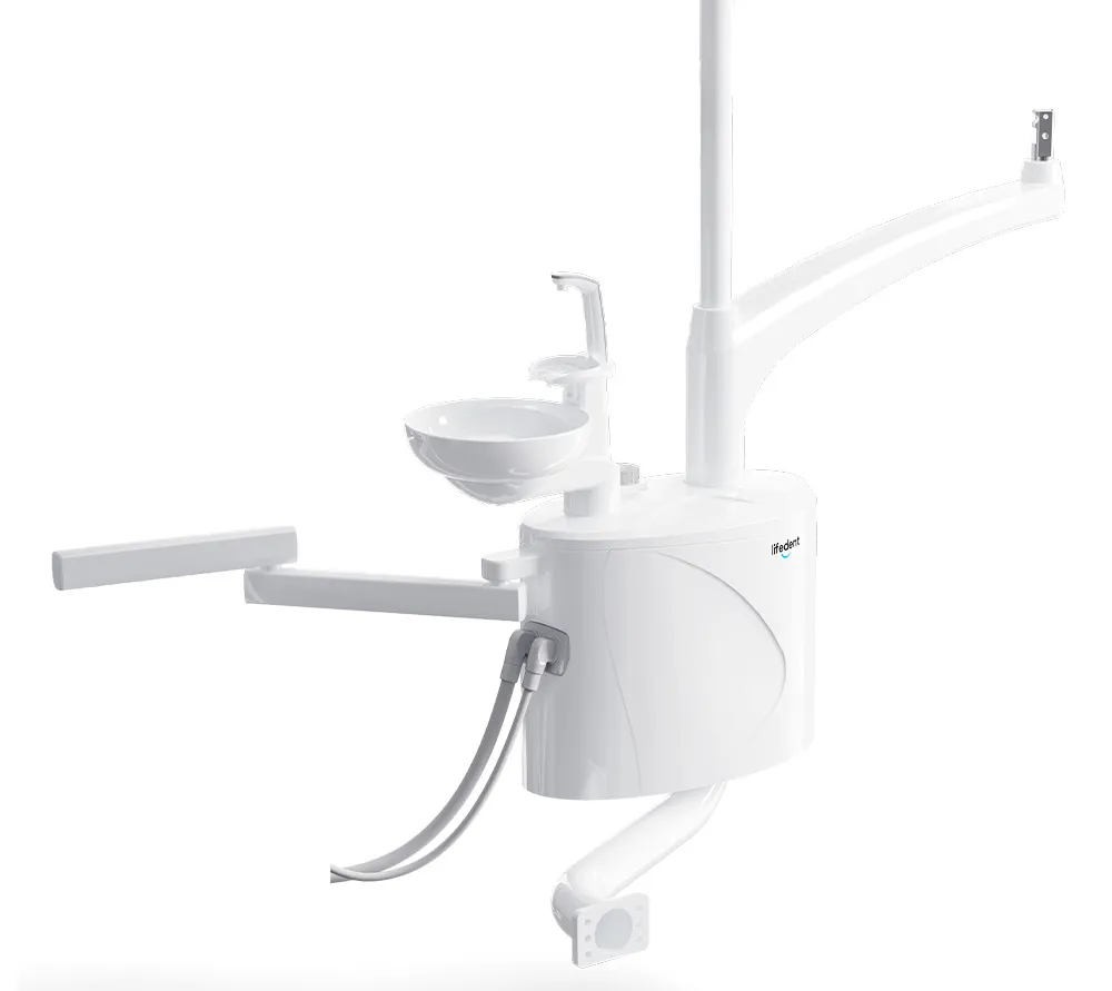 lifedent p3-t стоматологическая установка с подкатным модулем  5