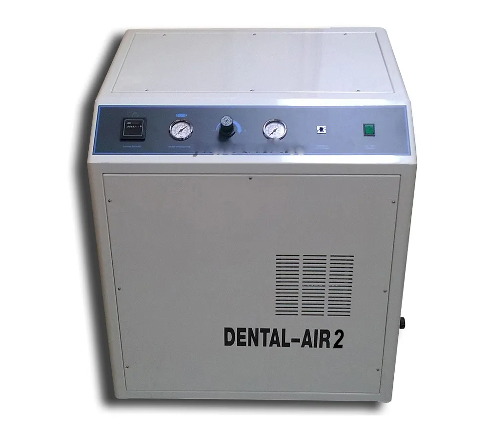 werther international dental air 2/24/39 безмасляный воздушный компрессор на 2 установки, с кожухом, 150 л/мин