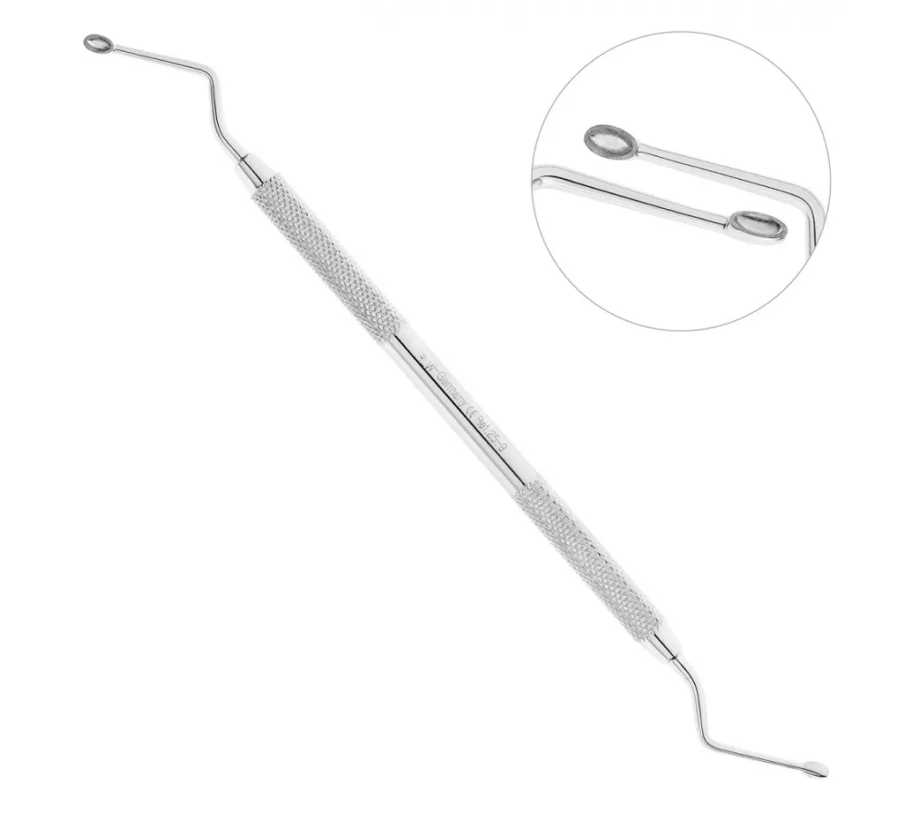 hlw hemingway ложка кюретажная, 3,0 мм