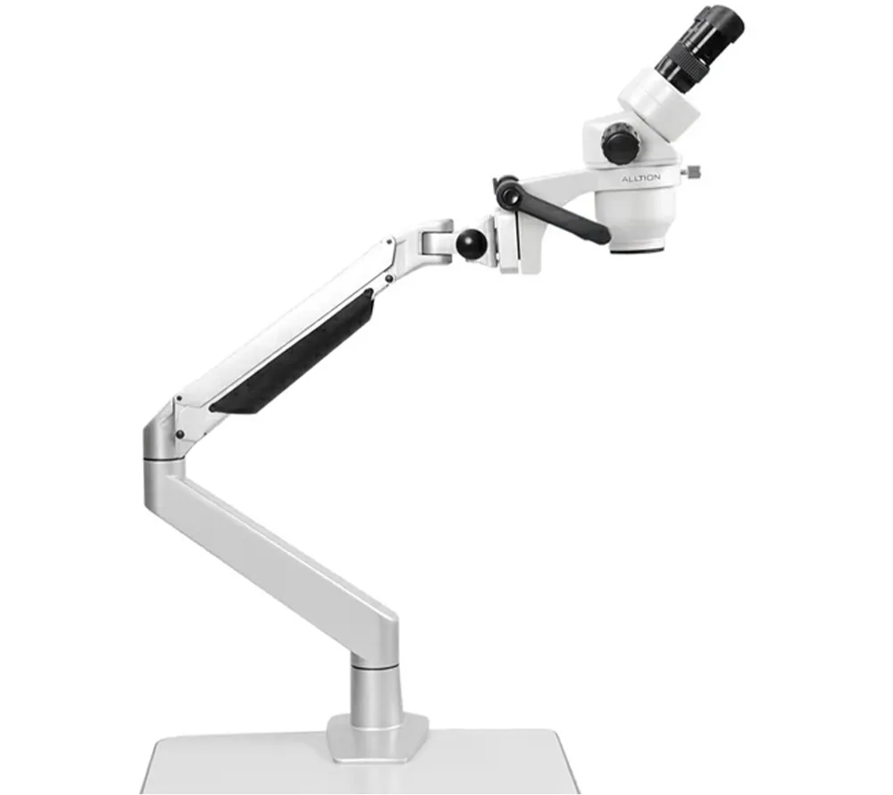 alltion asm-0745b бинокулярный зуботехнический стереомикроскоп