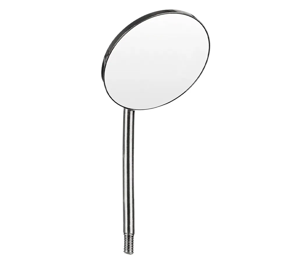 dr.kim ultraclear stainless steel (ss) минизеркало одностороннее без ручки (12 шт.), 10 мм