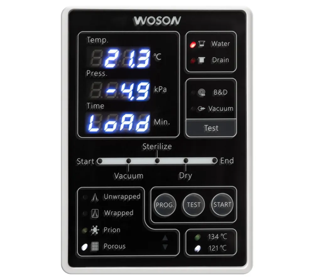 woson tanzo c18 автоклав класса в, объем: 18 л  2