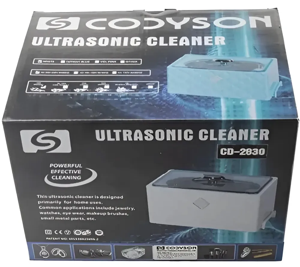 codyson cd-2830 ультразвуковая мойка, 0,45 л  5
