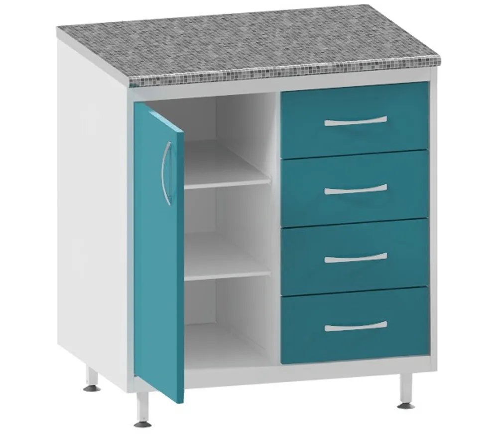 взмо тм-14-мд тумба медицинская (стандарт со столешницей)  2