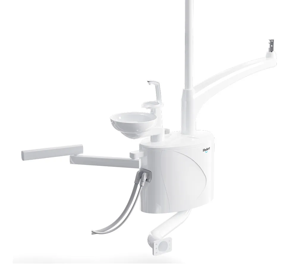 lifedent p3-i стоматологическая установка с верхней подачей  6