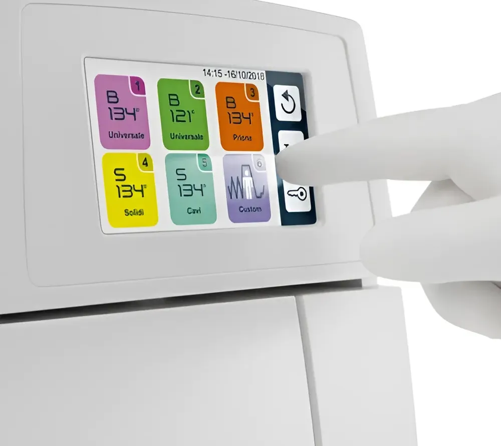 mocom b futura 28 автоклав класса b с вакуумной сушкой, объем: 28 л  3