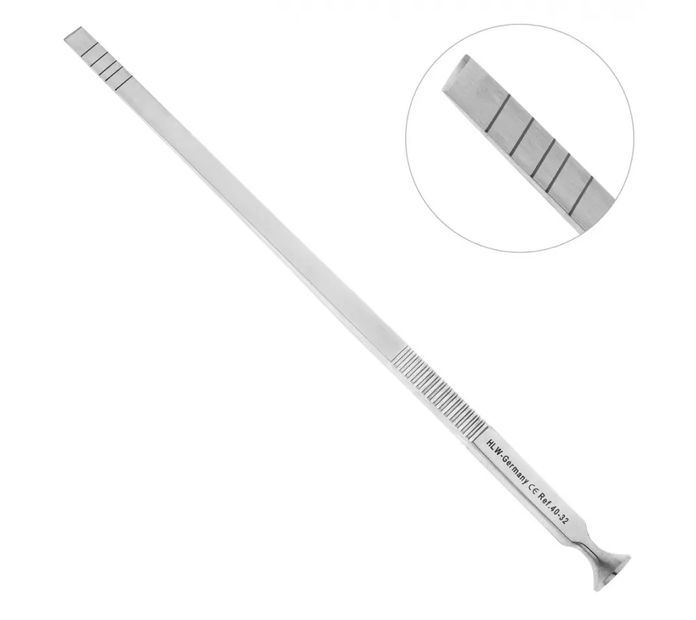 hlw долото хирургическое прямое, рабочая часть 6мм, 17,5 см