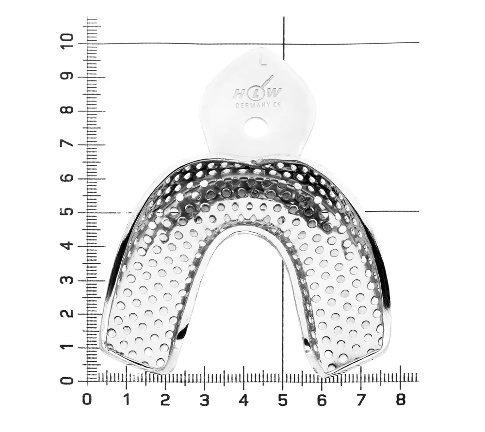 hlw ложка слепочная нижняя, l.  2
