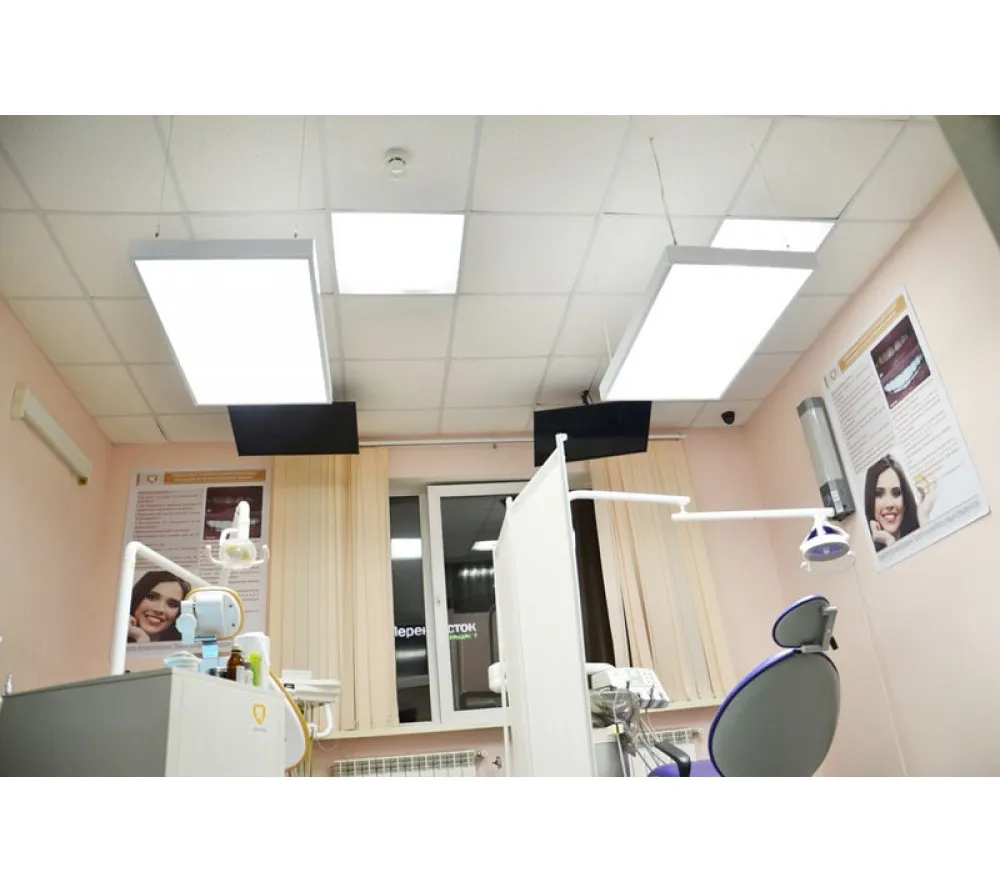 дентлайт эко бестеневой led светильник для стоматологической клиники  4