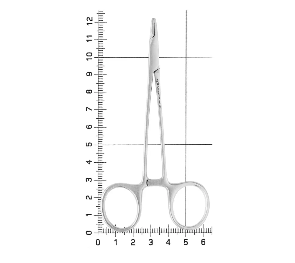 hlw derf иглодержатель хирургический, 12,5 см  4