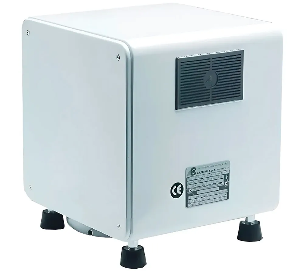 cattani uni-jet 75 стоматологический аспиратор для 1 установки, с кожухом, 1250 л/мин