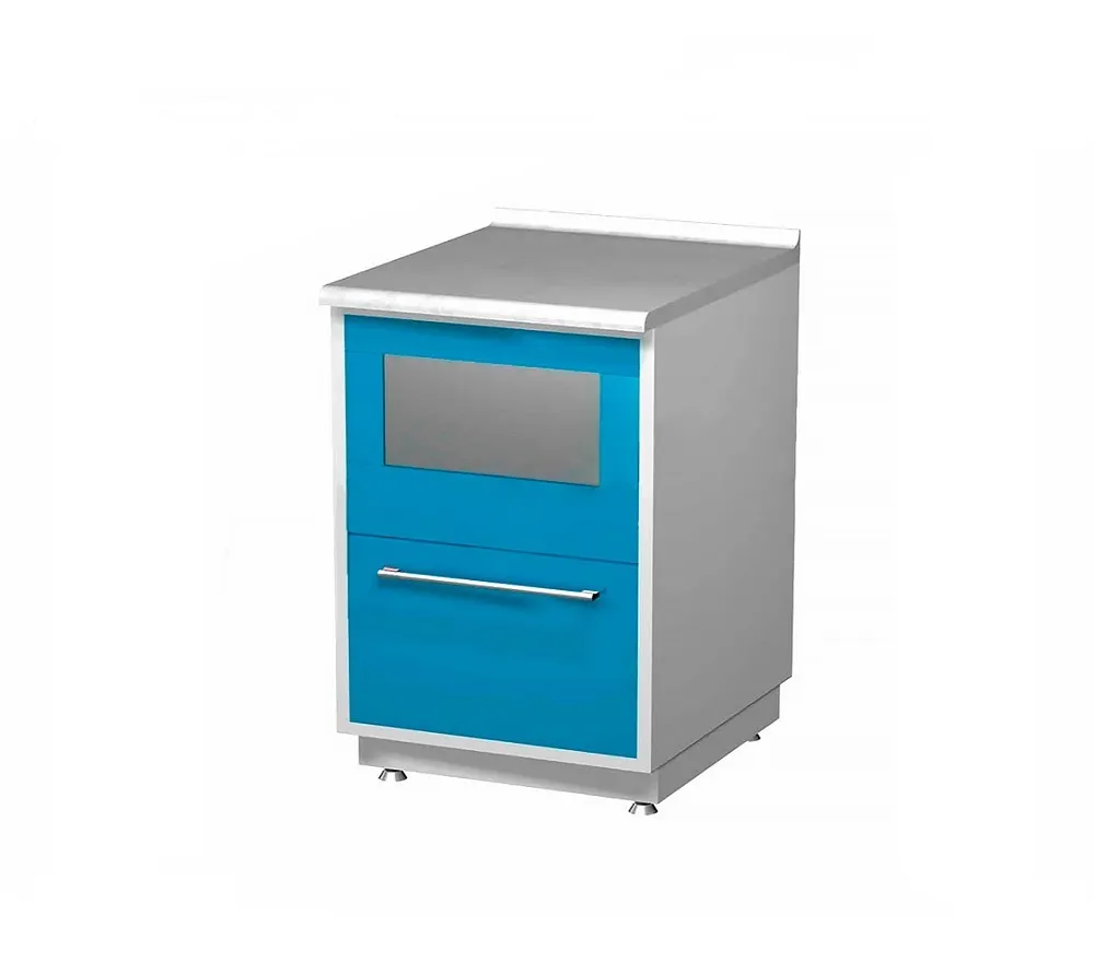 arkodor ar-10 металлическая тумба с выдвижным ящиком для отходов, распашной металлической дверью с откидной шторкой