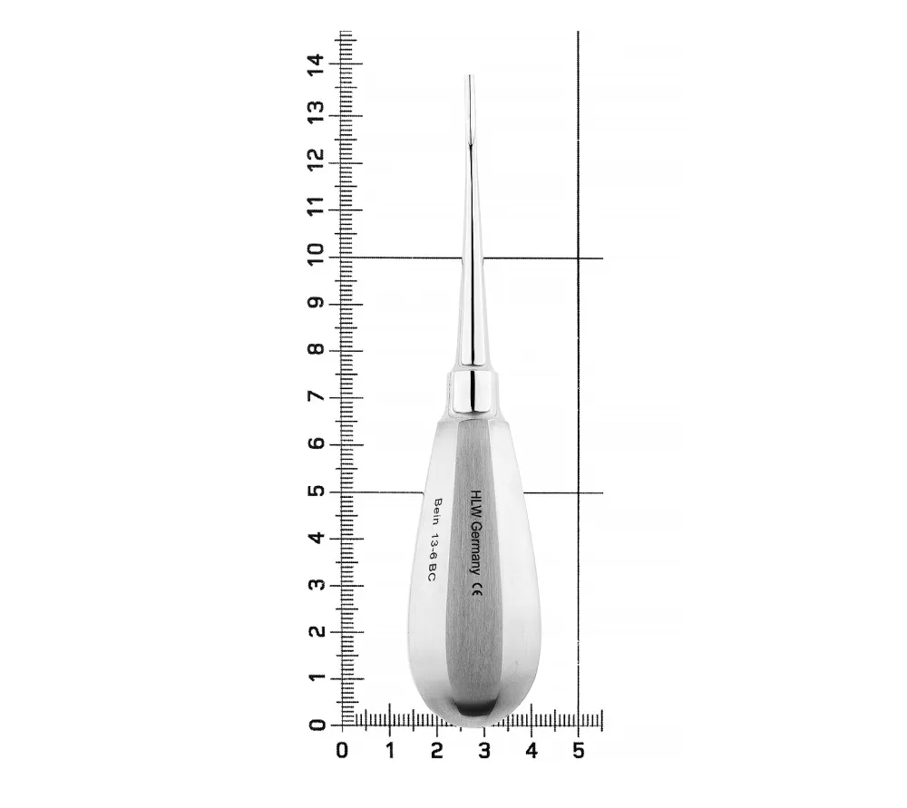 hlw bein элеватор, изогнутый 2 мм  2