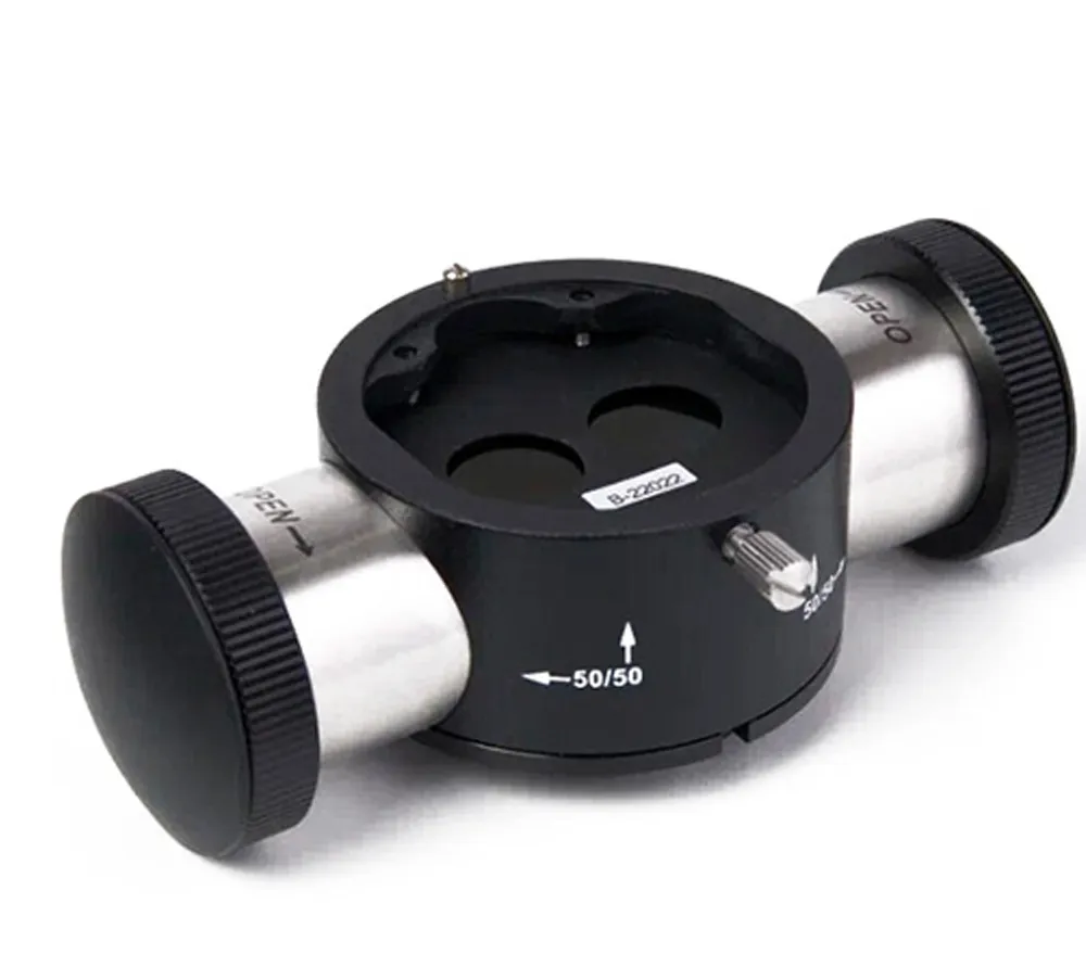 alltion делитель луча 50%/50%, совместимый с carl zeiss pico черный (2 порта)