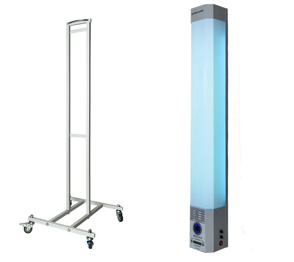 ферропласт рб-06-«я-фп»-01 облучатель-рециркулятор бактерицидный передвижной, 2 лампы, 90 м3/ч