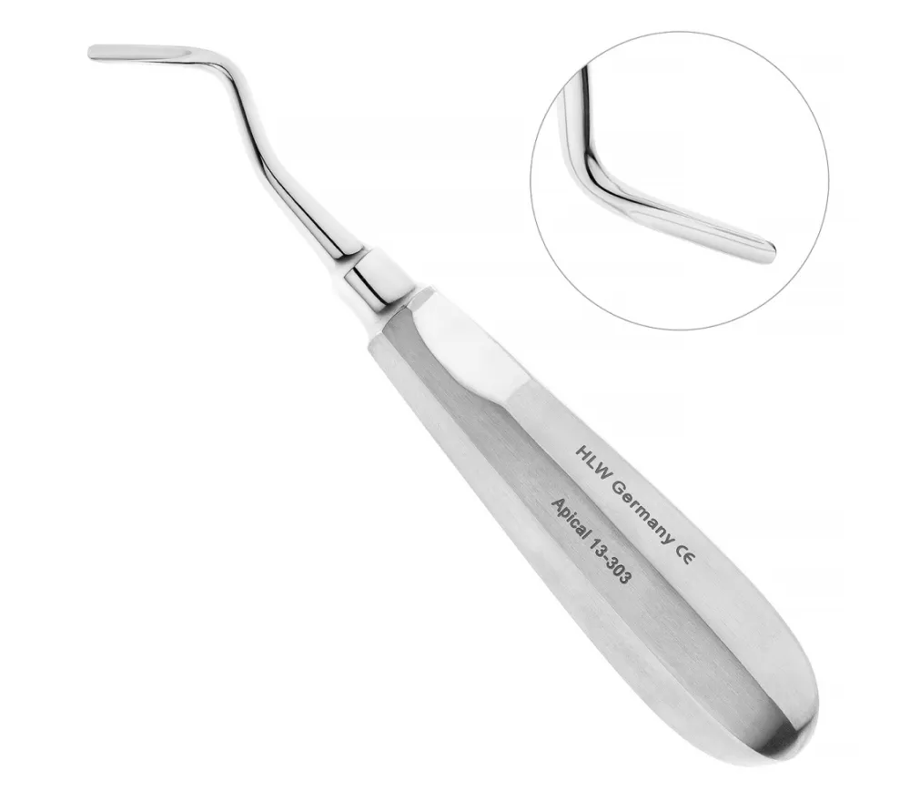 hlw элеватор апикальный, изогнутый на себя 3 мм