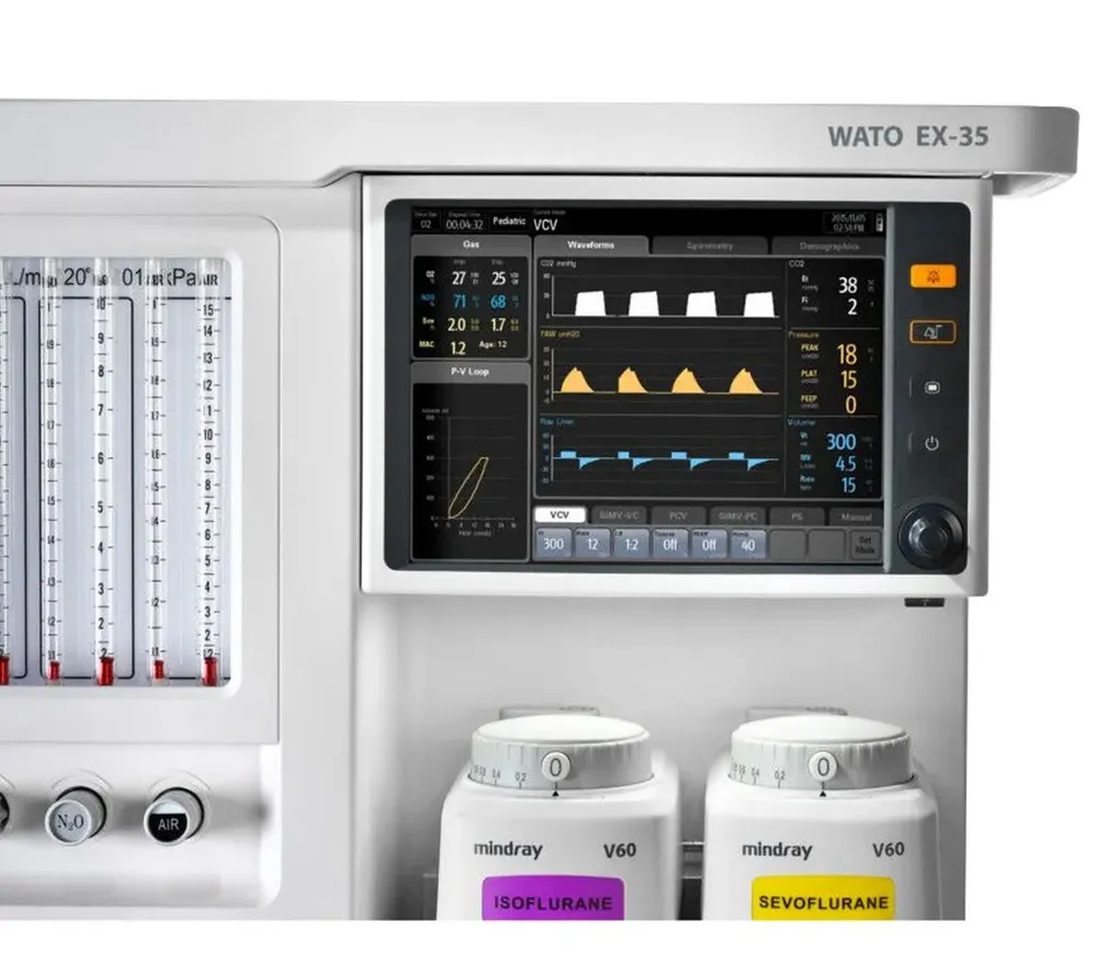 Mindray WATO EX-35 наркозно-дыхательный аппарат  3