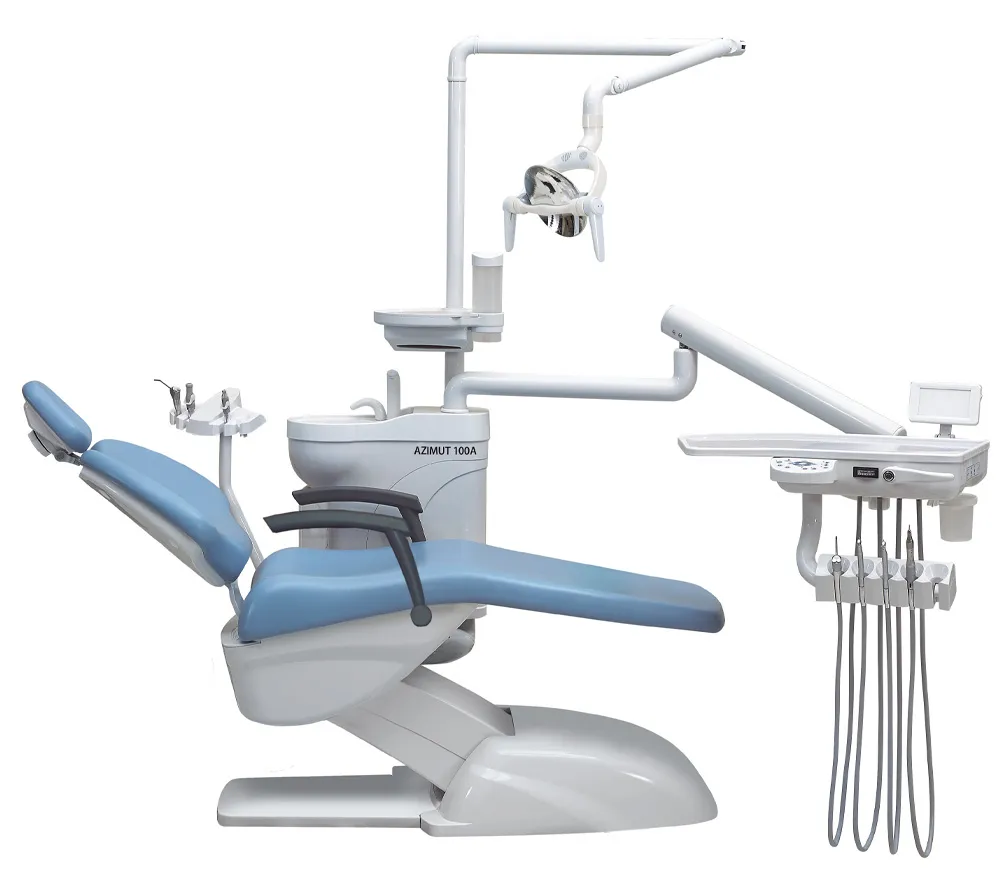 azimut 100a стоматологическая установка с двумя стульями