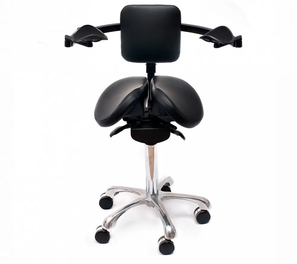 romax 010а стул-седло с мобильными подлокотниками