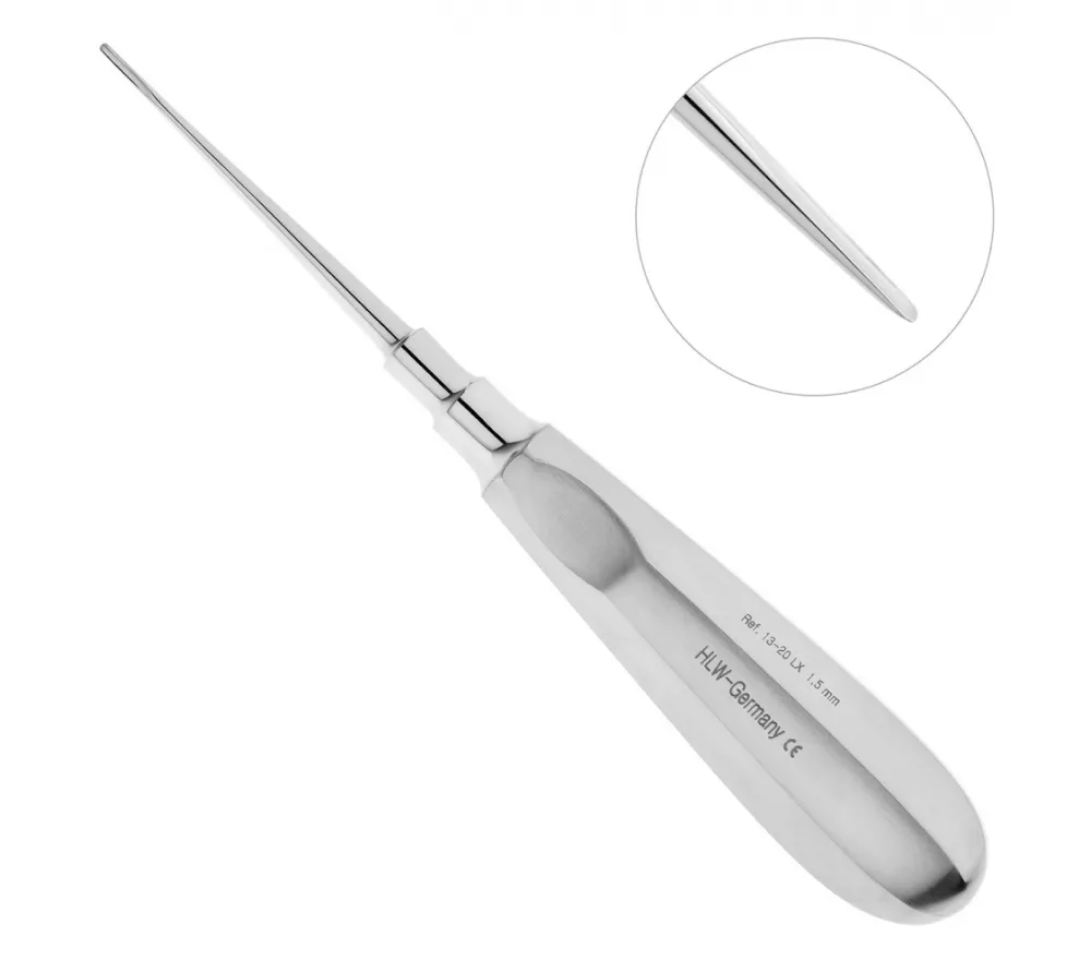 hlw люксатор прямой удлиненный, 1,5 мм.