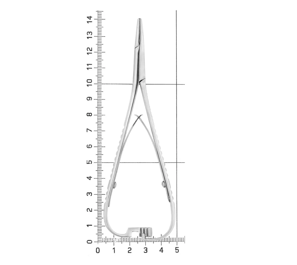 hlw матье (mathieu) хирургический иглодержатель, 140 мм  2