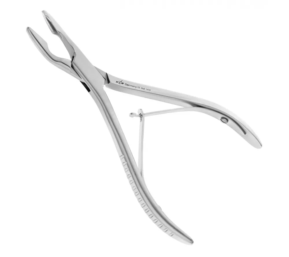 hlw luer кусачки костные 15 см, рабочая часть 4 мм