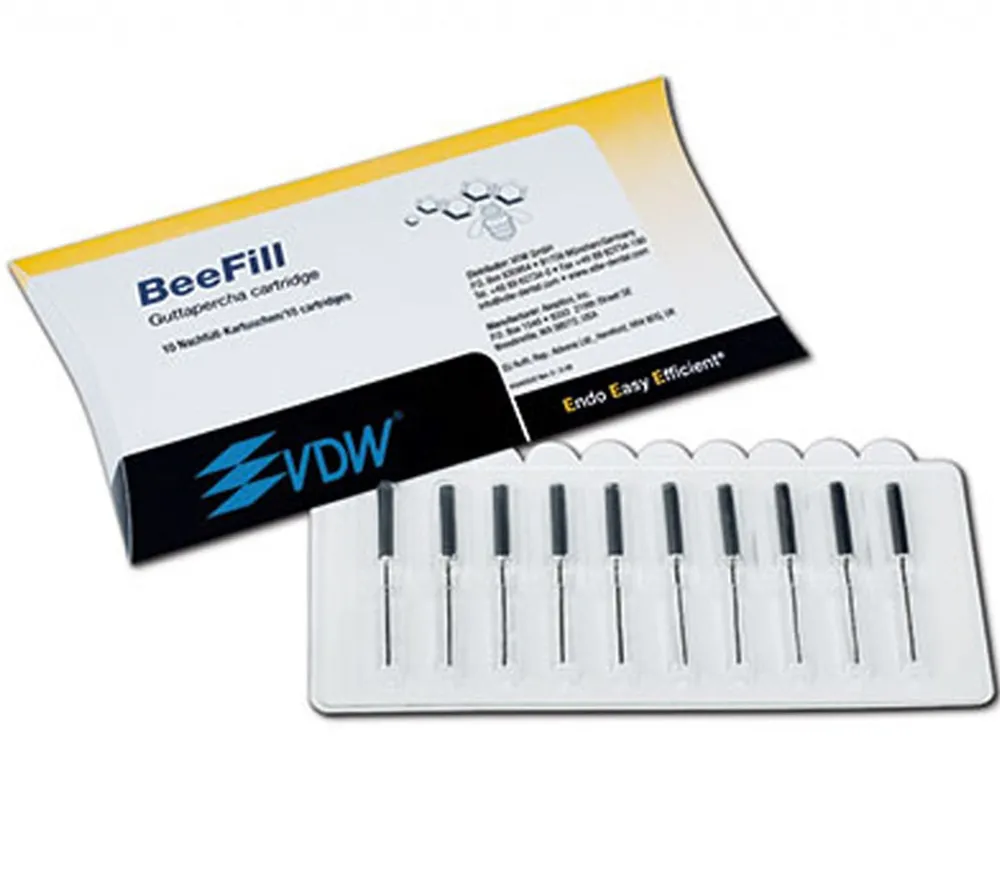vdw gmbh бифилл картридж 23g 0.6мм (beefill gp-cartridges 23g (0.6mm)