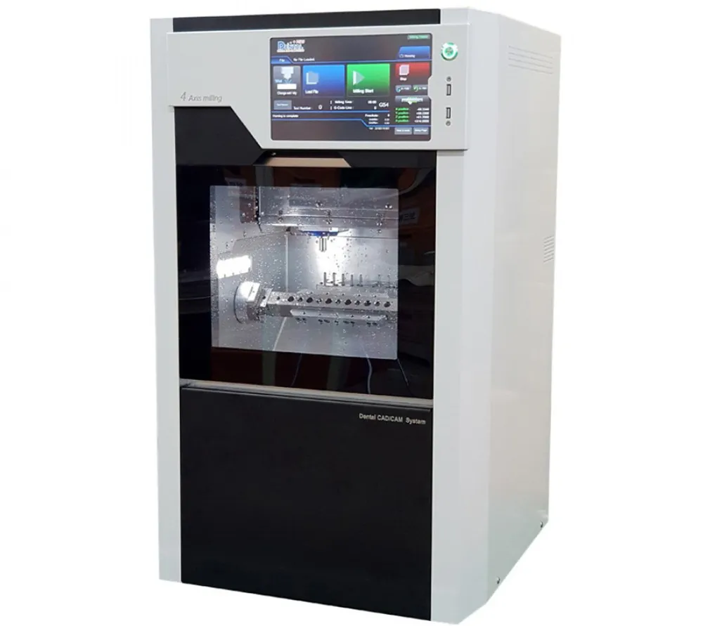 dental plus bx4 4-осная фрезерная машина для влажной фрезеровки