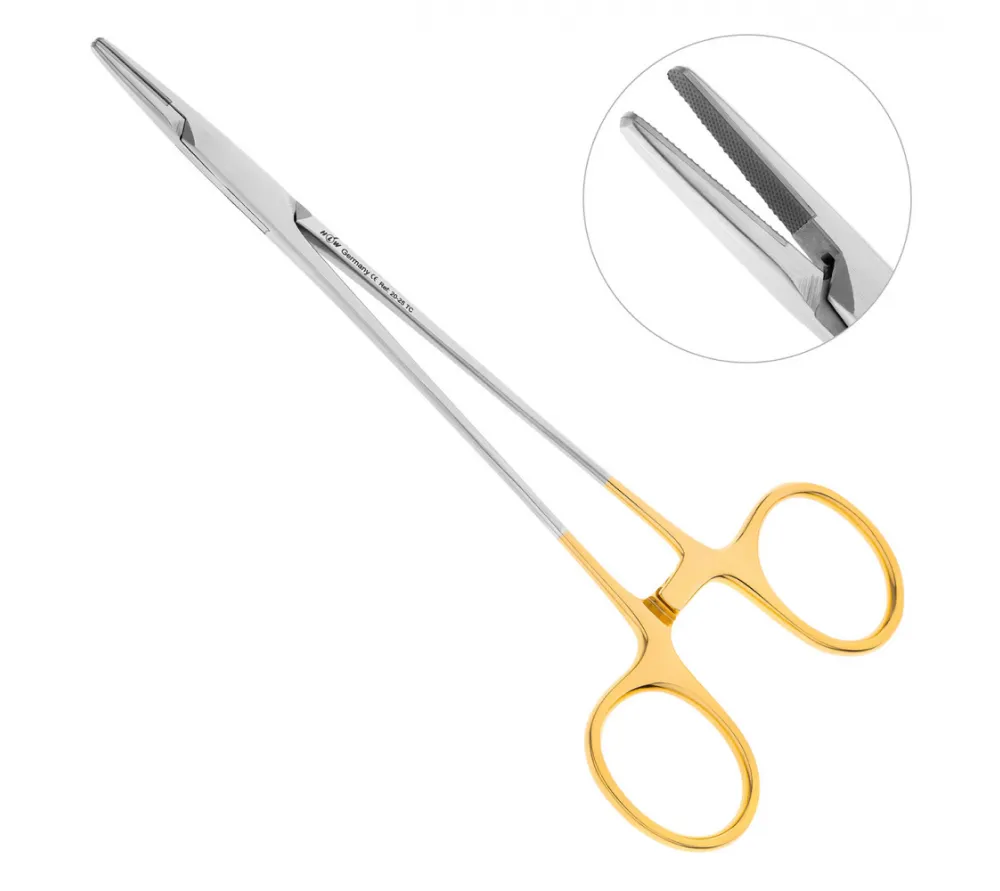 hlw mayo-hegar tc иглодержатель хирургический прямой, 16 см