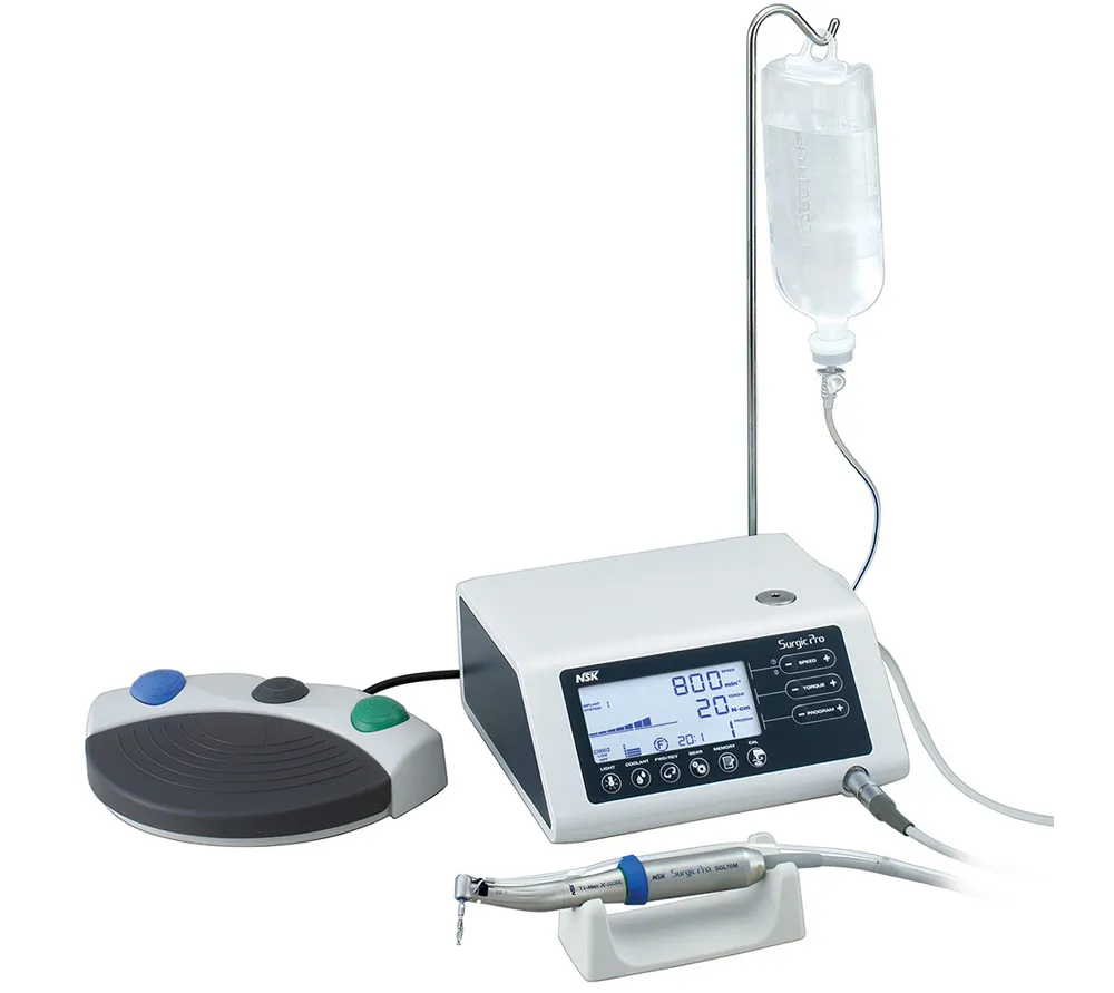 nsk nakanishi surgic pro+ opt-d хирургический аппарат физиодиспенсер с разборным наконечником, с оптикой и функцией записи данных на usb-накопитель