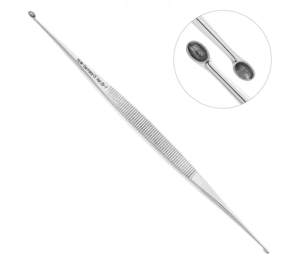 hlw williger ложка кюретажная, 2,0-2,5 мм