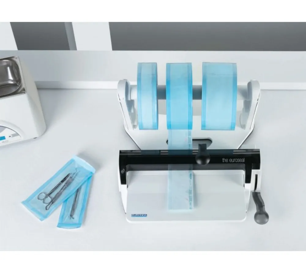 euronda euroseal 200 shu устройство для запечатывания пакетов с 2-мя держателями рулонов, ширина рулона 310 мм, ширина шва 12мм  3