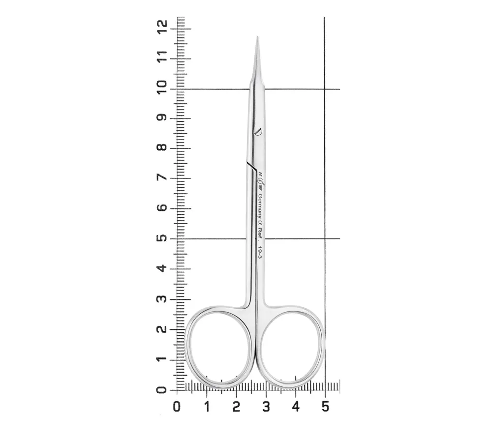 hlw stevens ножницы хирургические прямые, 115 мм  4