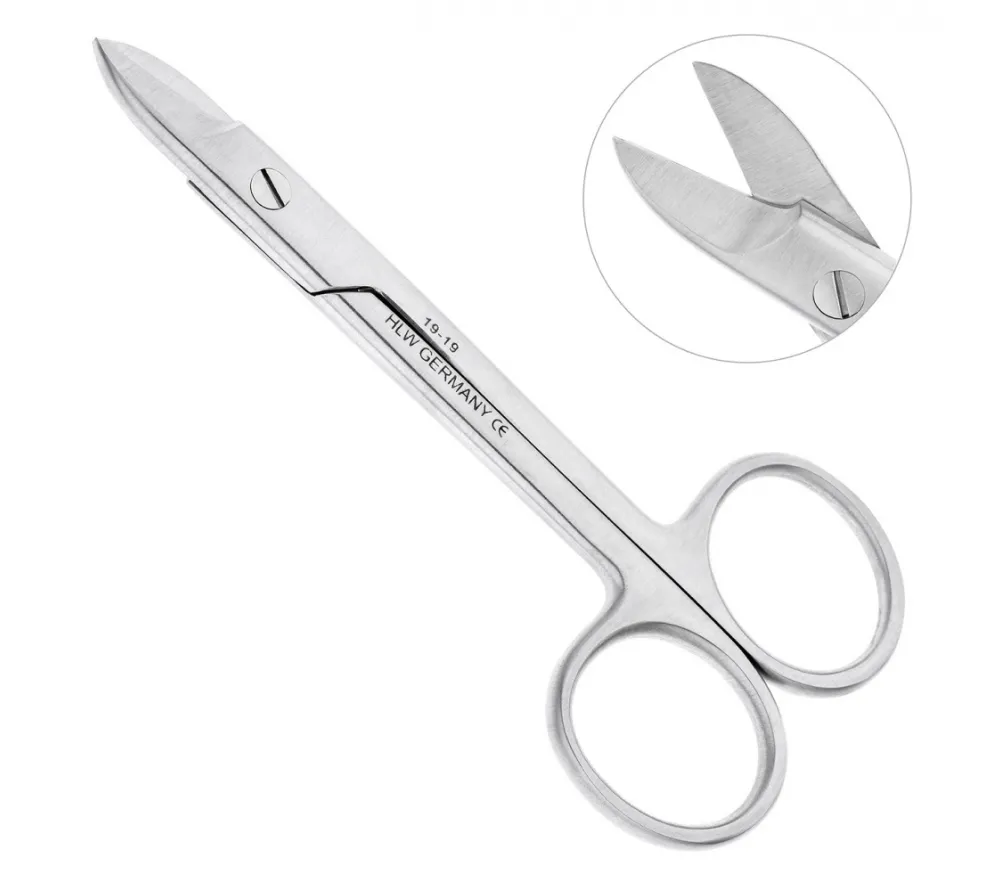 hlw ножницы коронковые прямые, 100 мм