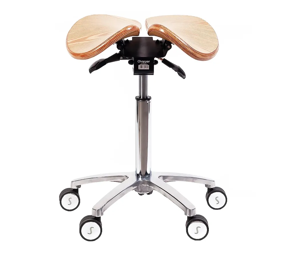 iseko chopper wood edition стул-седло