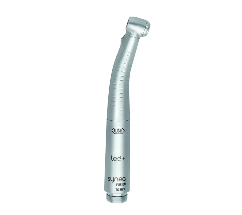 w&h dentalwerk synea fusion tg-97 l турбинный наконечник с подсветкой, четырехточечным спреем