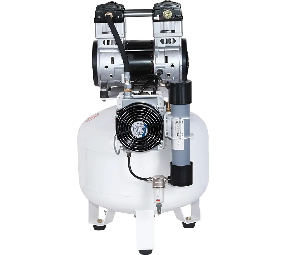 remeza км-50.old20д безмасляный компрессор для 2-х стоматологических установок, с осушителем мембранного типа, с ресивером 50 л, 140 л/мин